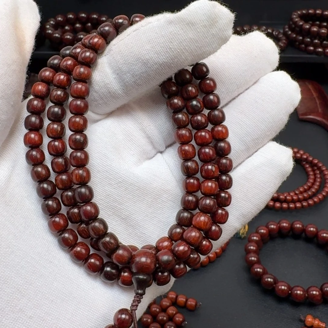 小叶紫檀手串/手链0.5/0.56cm108粒福利