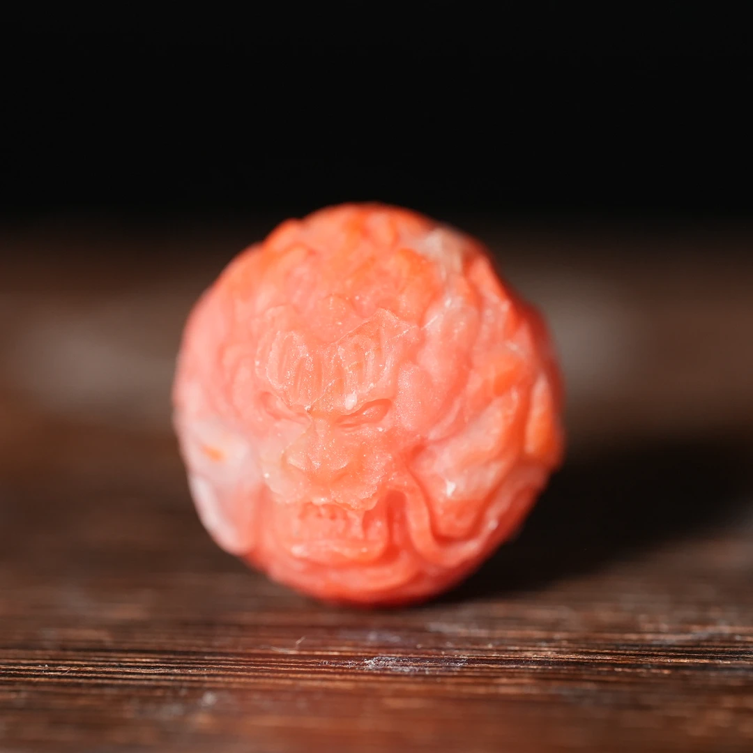 南红玛瑙龙纹单珠【华豫甄选】ANH2505232019