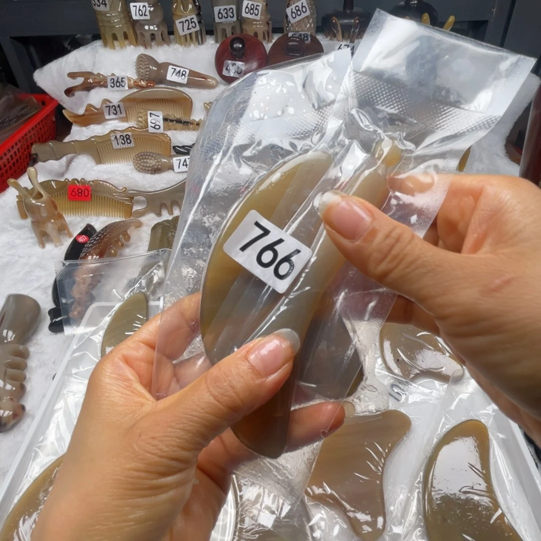 小***儿牛角梳牛角福利款