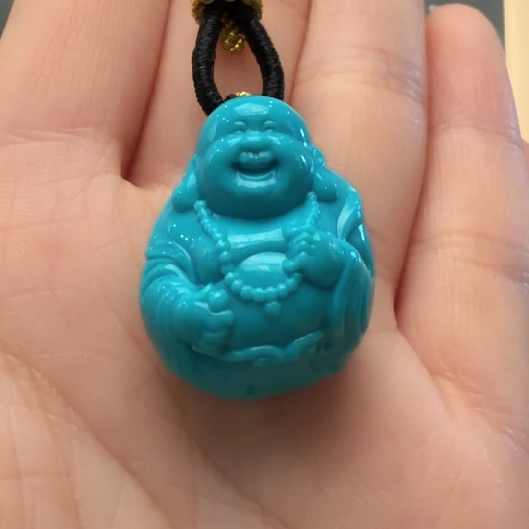 绿松石未镶嵌颈饰