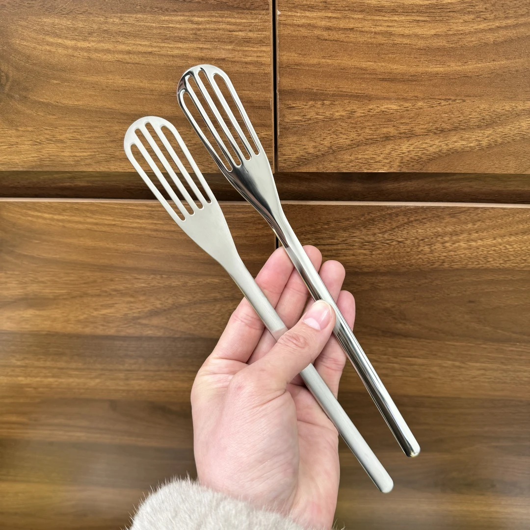 卓德铭18-10不锈钢搅拌铲打蛋器户外迷你小铲搅拌棒烘焙工具