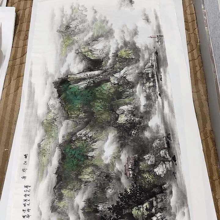 德***8国画花鸟等图案和造型