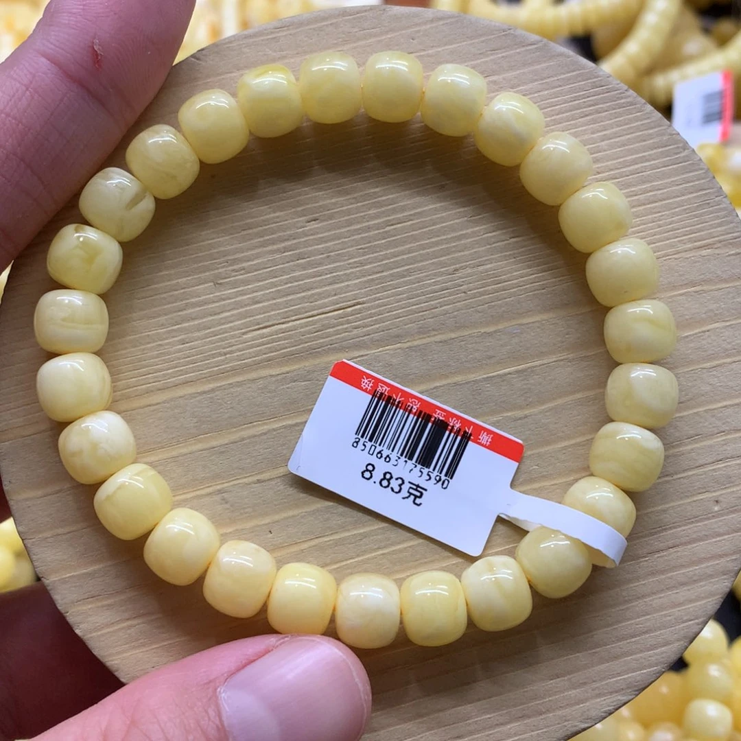 蜜蜡手链未镶嵌蜜蜡