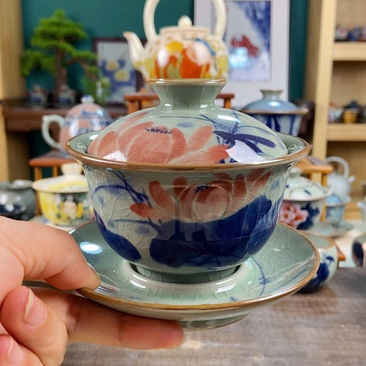 瓷片手工制作工艺精湛等特点为
