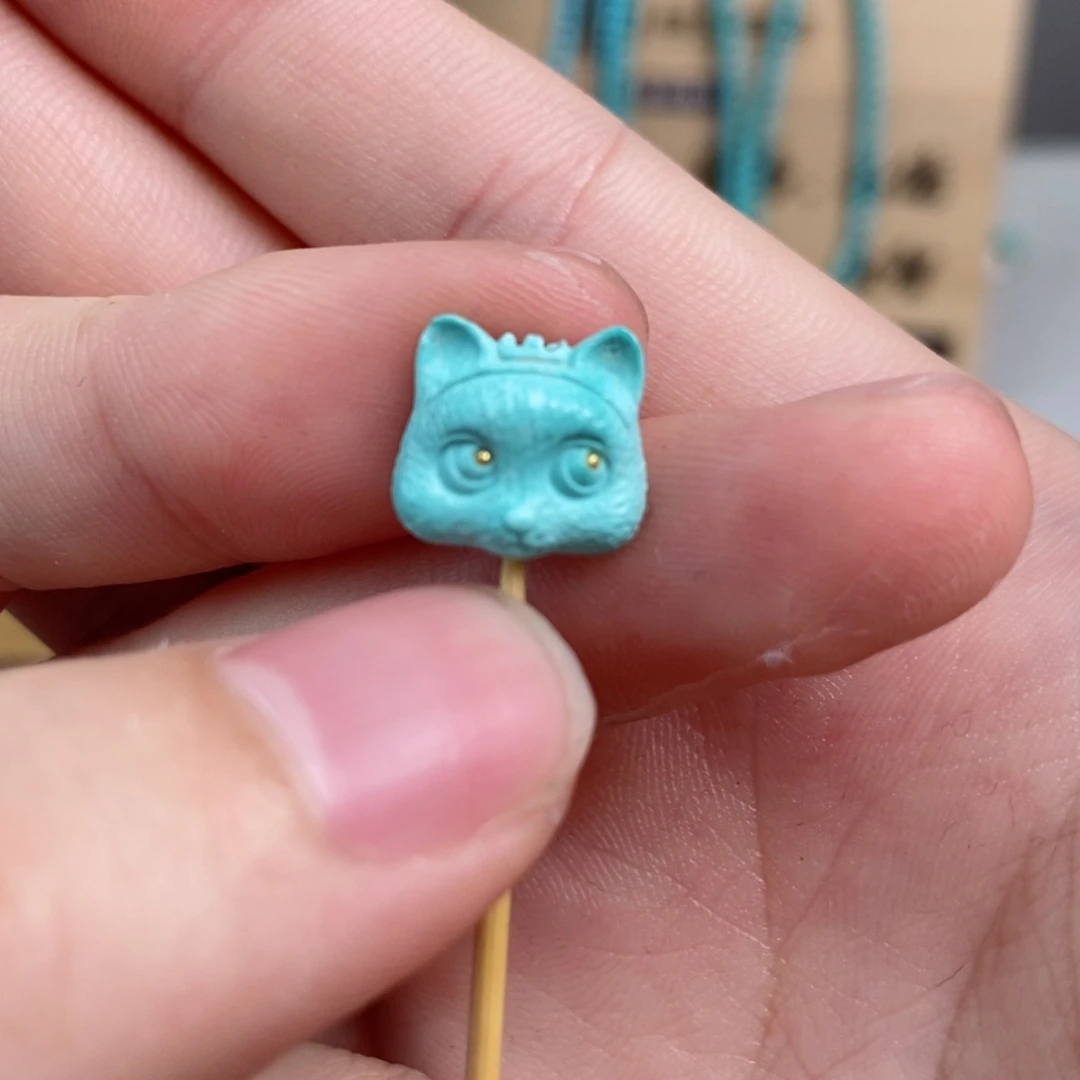 绿松石雕刻未镶嵌