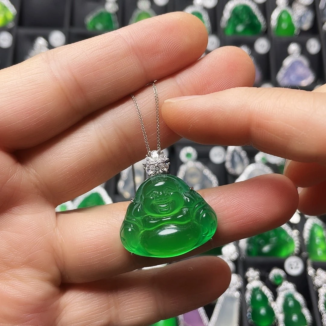 玛瑙/玉髓银S925镶嵌颈饰