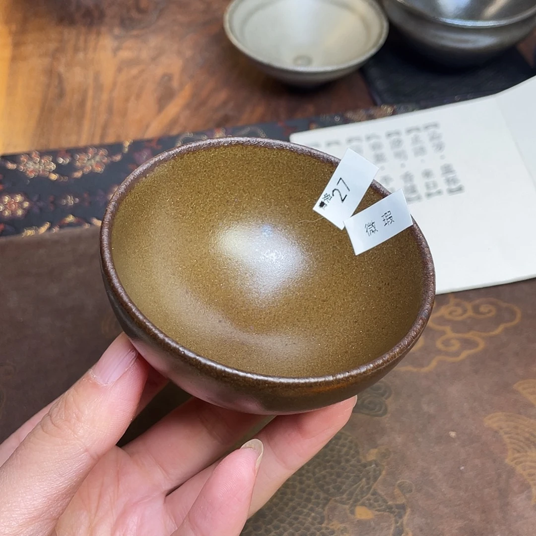 茶盏27 福临号建盏柴烧微瑕