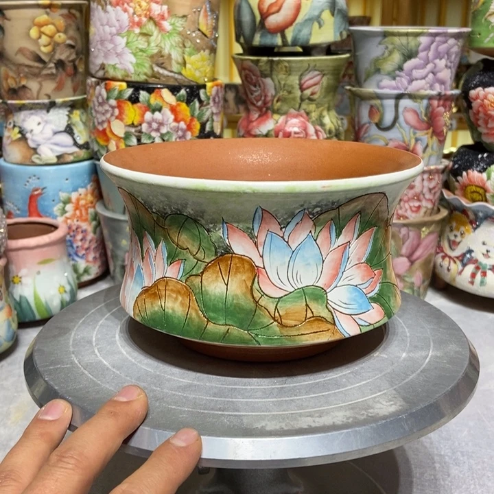 景德镇艺术手绘作品