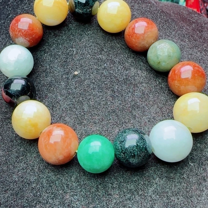 翡翠未镶嵌颈饰天然A货8