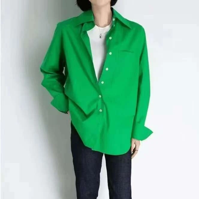 虎儿 4-6-308 气质显白纽扣式衬衫