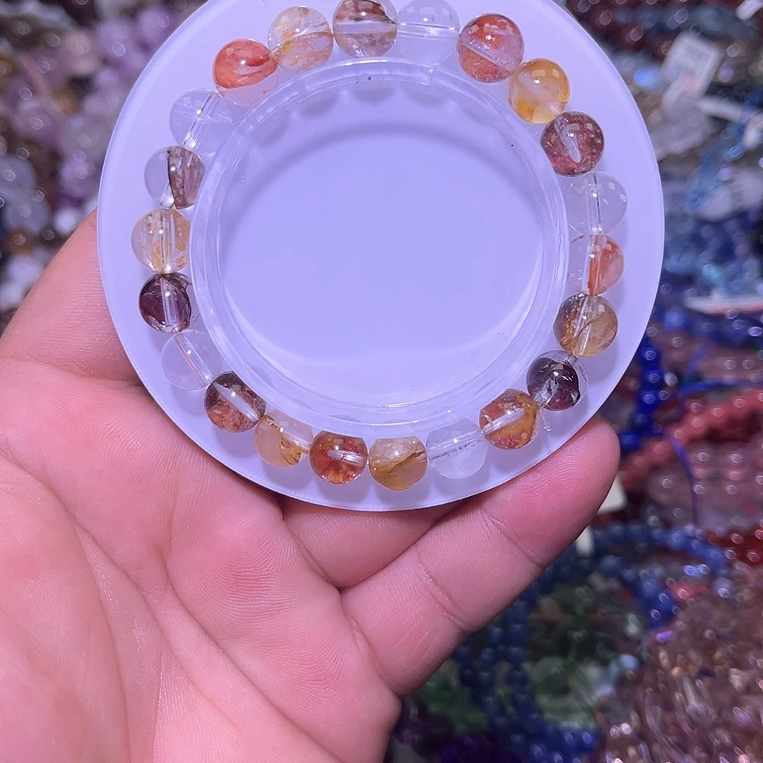 水晶手链未镶嵌天然水晶未镶嵌