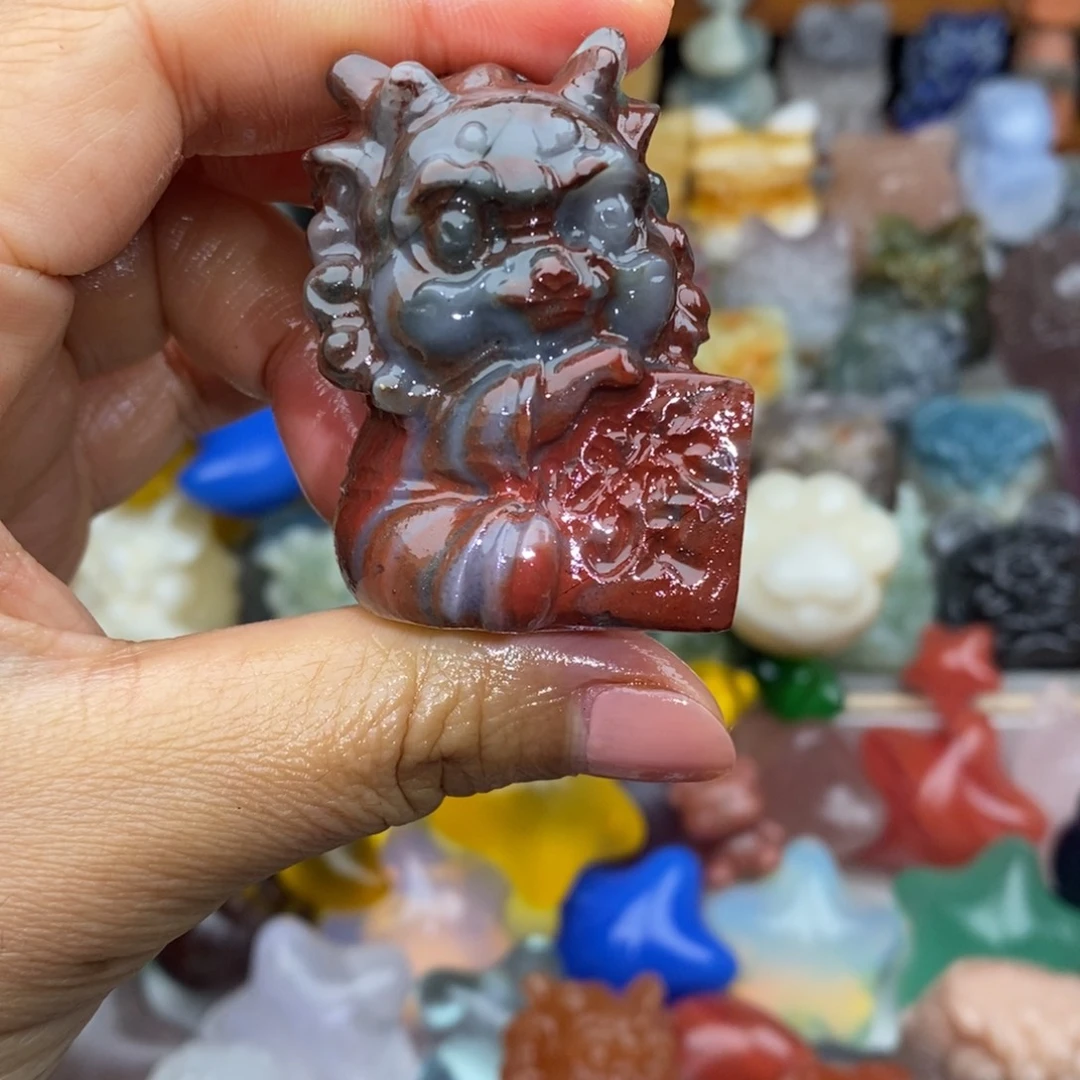 石材手把件 摆件 挂件