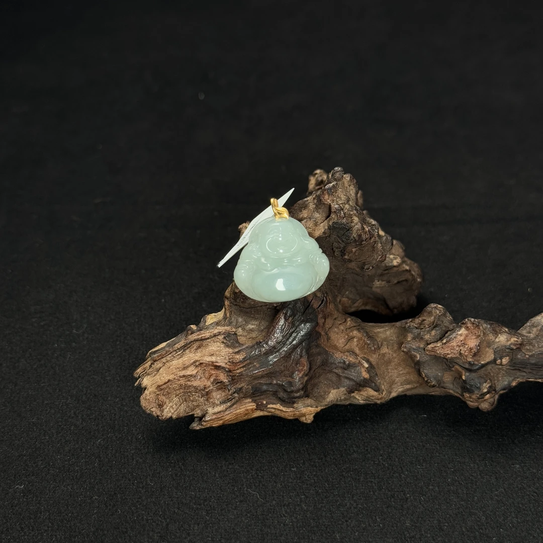 【诚翠拍品第九十七期午】翡翠2吊坠BYT70002金