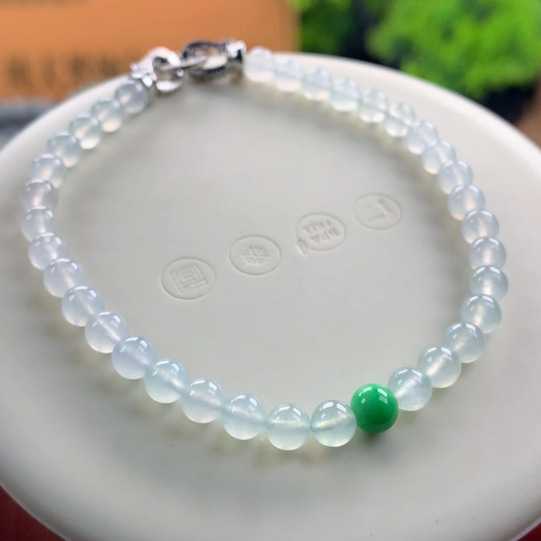 翡翠未镶嵌手链2号卡5
