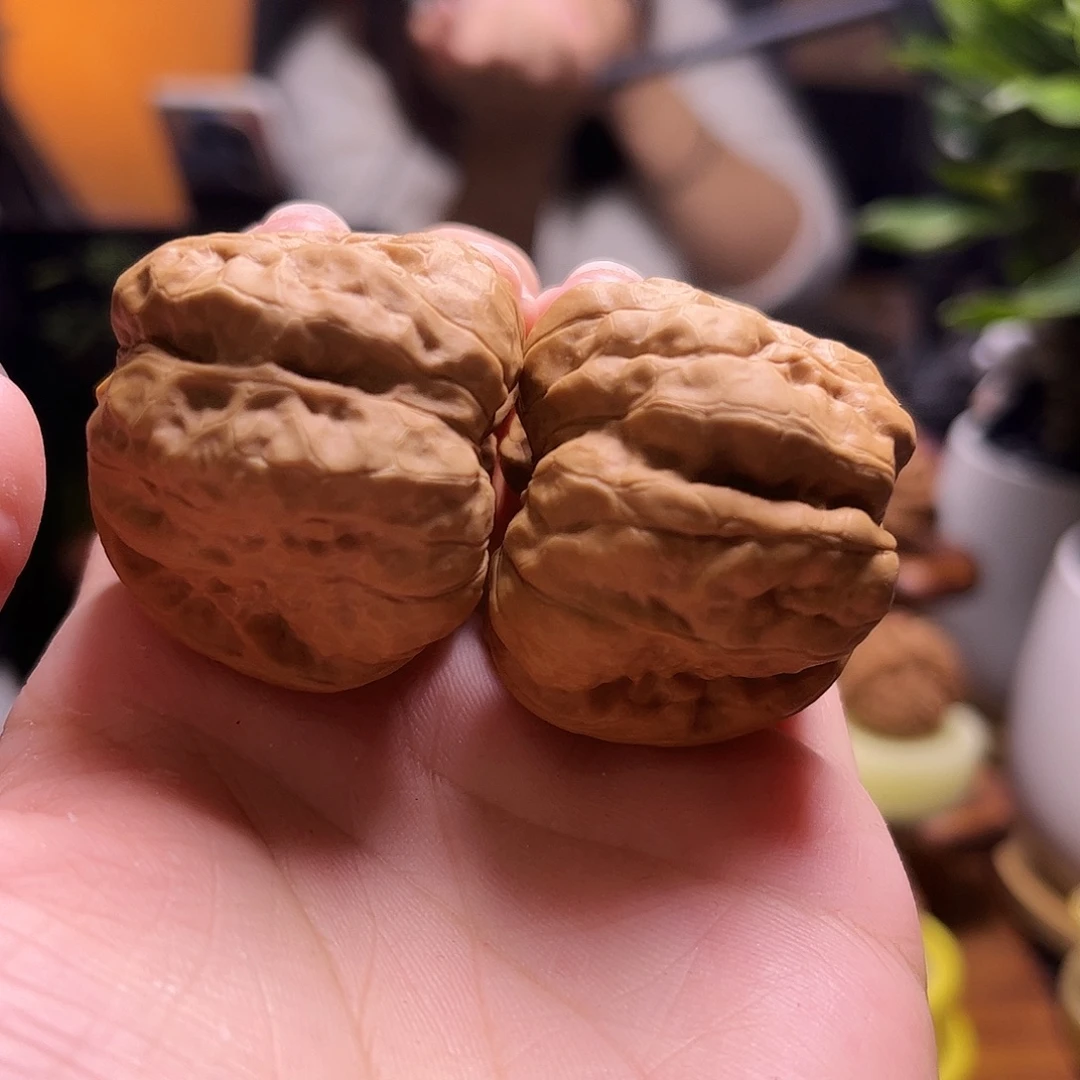 文玩核桃把件39尺蛤蟆35