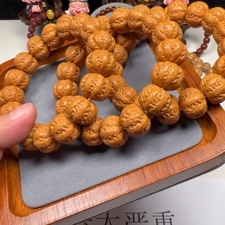 猴头核桃手串京八棱