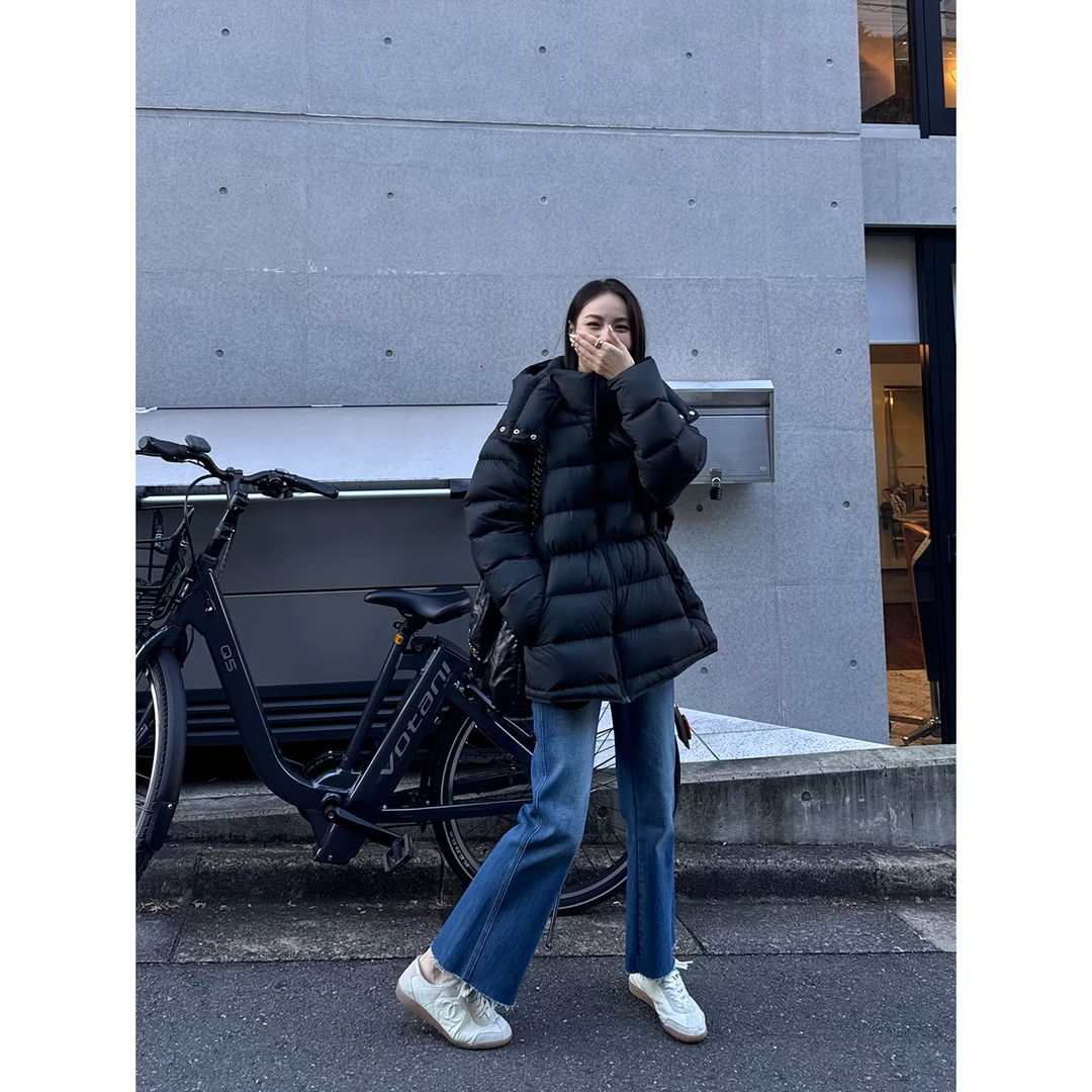 KEEP KAPU靠谱【小姿女人】爆款返场！90白鹅绒收腰羽绒服KP25192