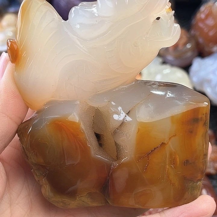 未镶嵌天然玛瑙/玉髓