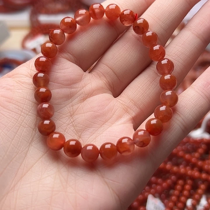 手串未镶嵌南红玛瑙1