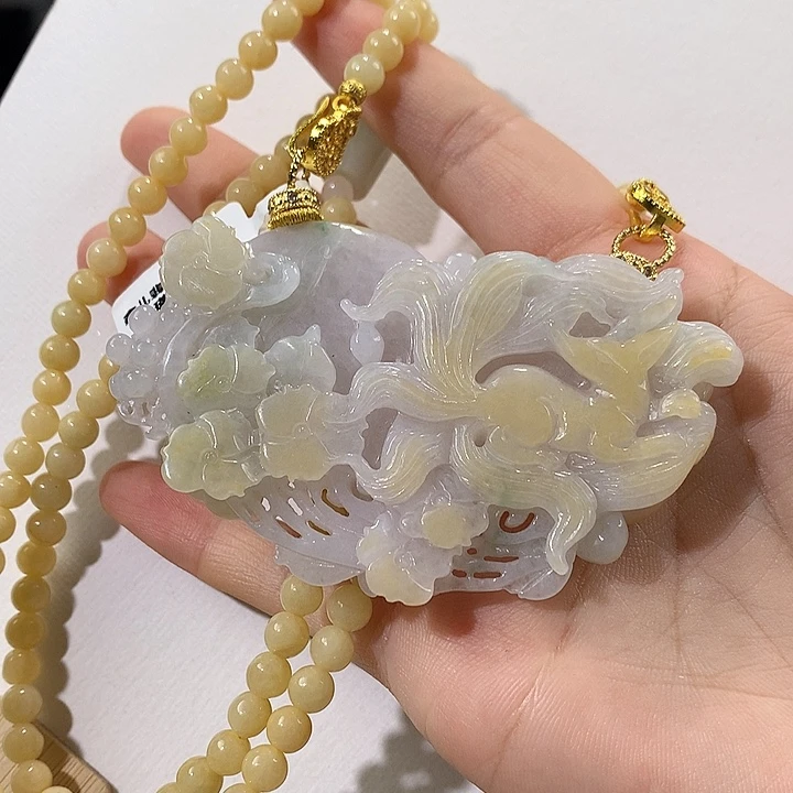 翡翠未镶嵌颈饰翡翠吊坠