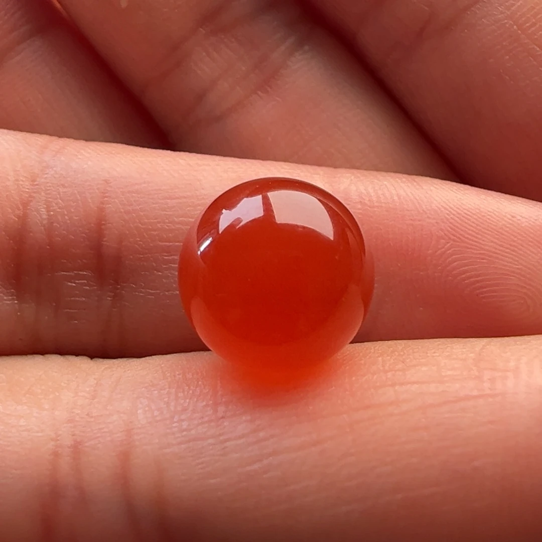 南红玛瑙圆珠11.2未镶嵌
