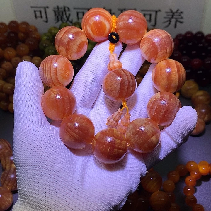手串/手链松木（琥珀木）2.5 高货原生态
