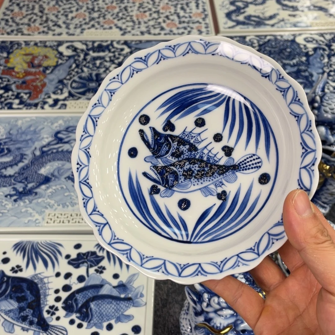 景德镇陶瓷手工手绘