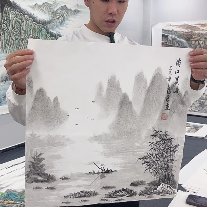 国画手绘国画大捡漏!