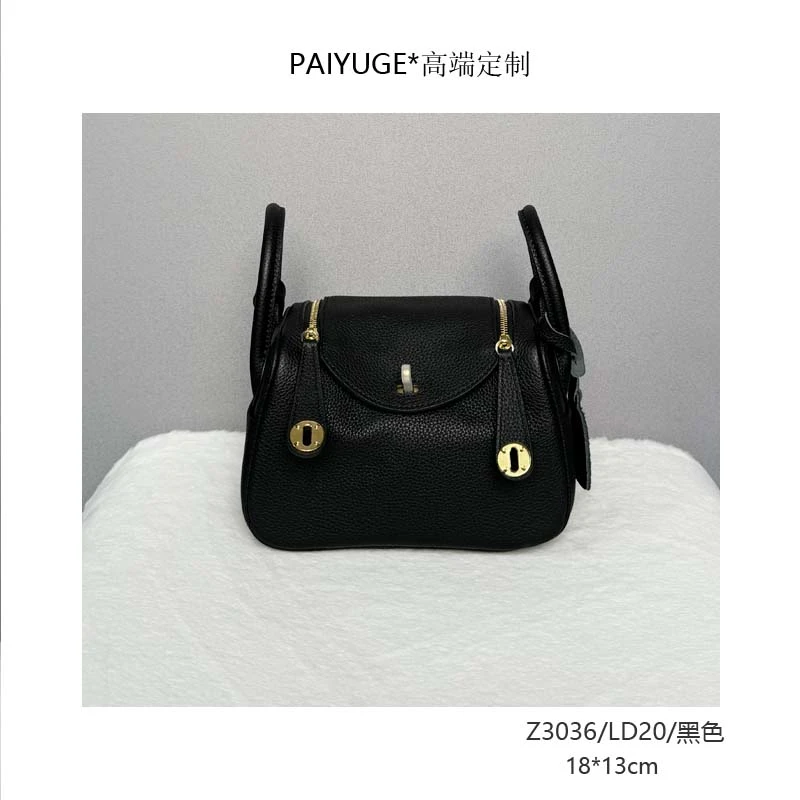 Z3036/LD20/黑色 高端订制手工蜡线时尚女士单肩斜挎包849孤品