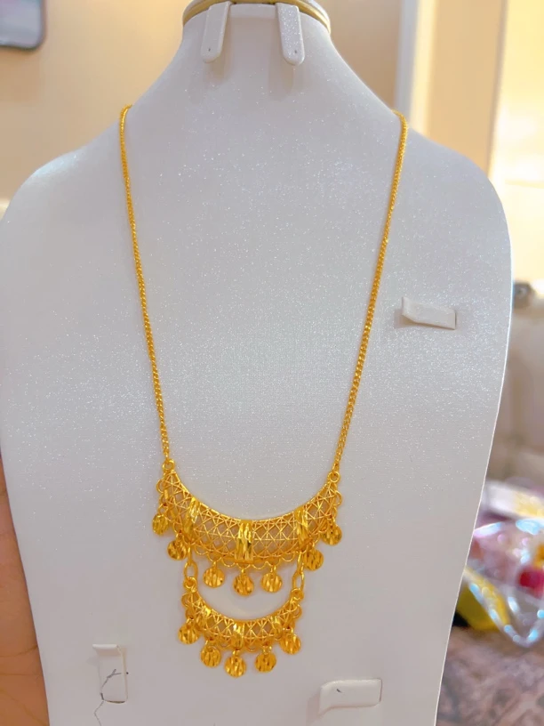 铜合金项链 铜合金项链 新款项链爆款白搭时尚金色白搭时尚