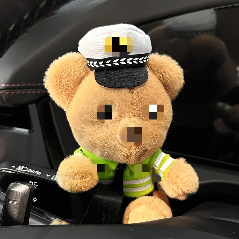 汽车怀挡雨刮器装饰公仔可爱卡通转向灯玩偶雨刷器车上饰品摆件