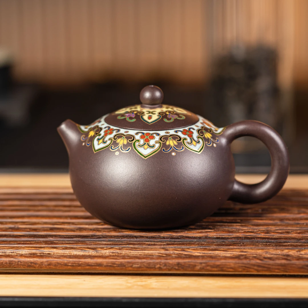 LF3-101 王兰芳   宜兴手工紫砂   西施