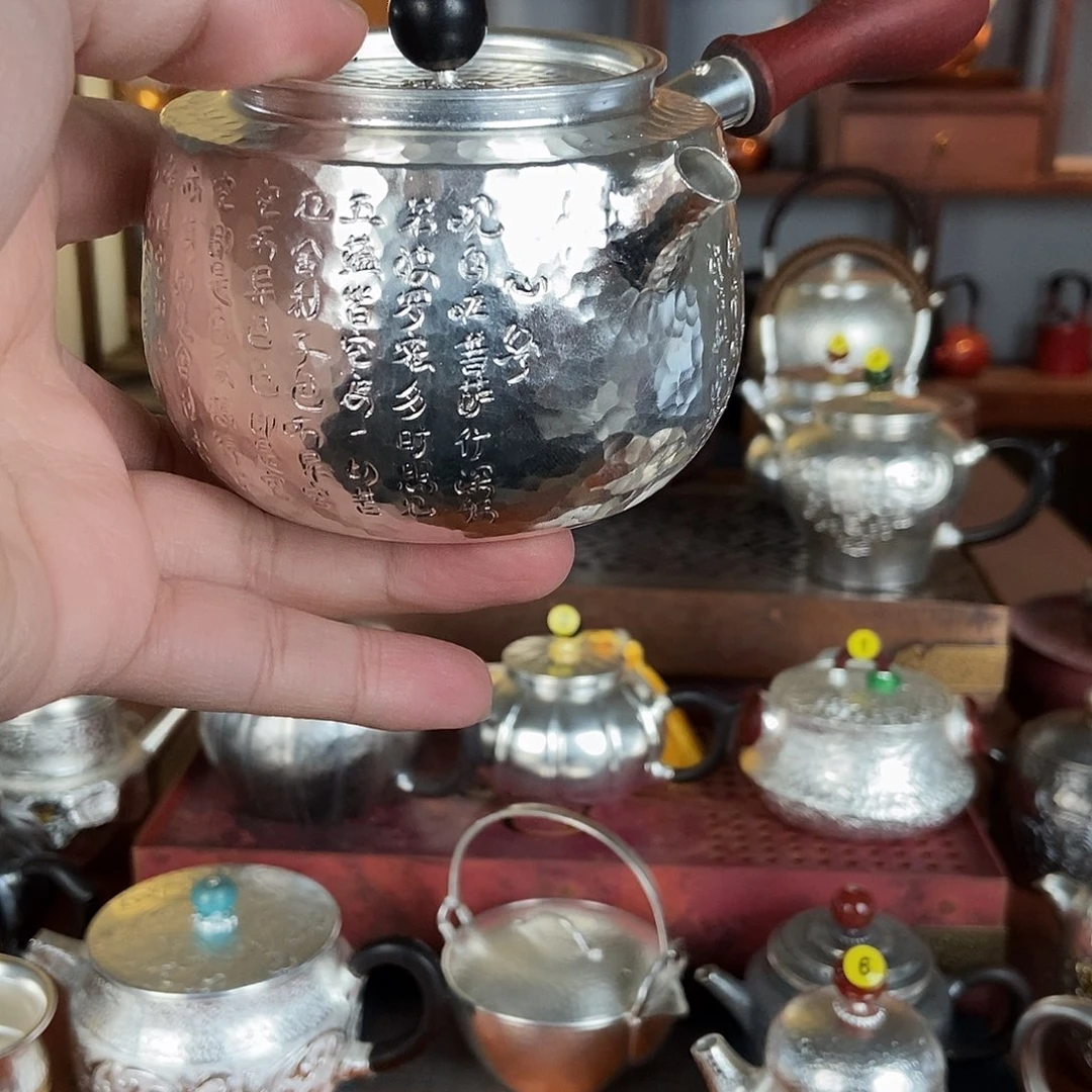 天***望纯手工制作一铜壶制作