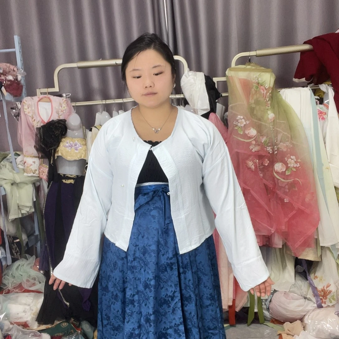 浅蓝➕宝石蓝裙子s m l备注尺码