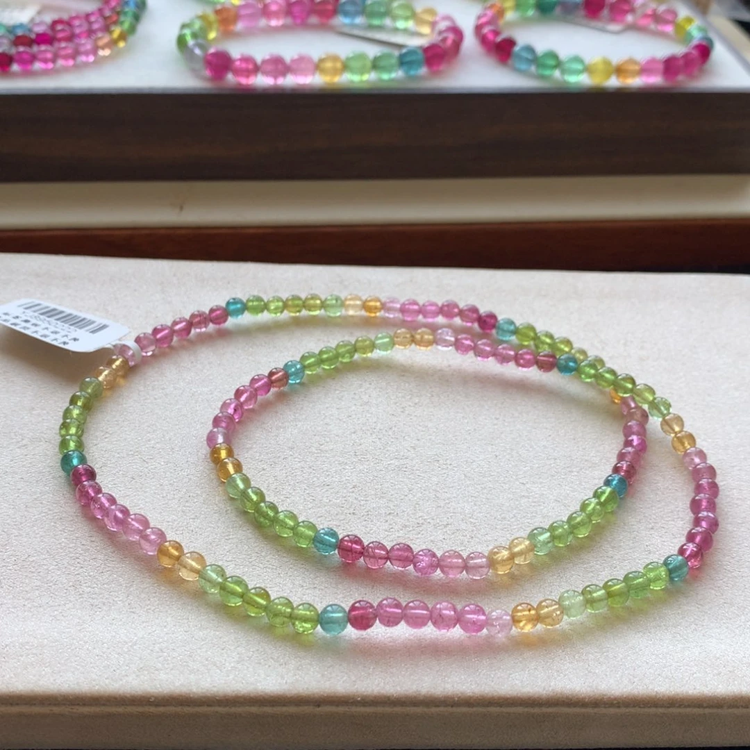 未镶嵌手链碧玺碧玺