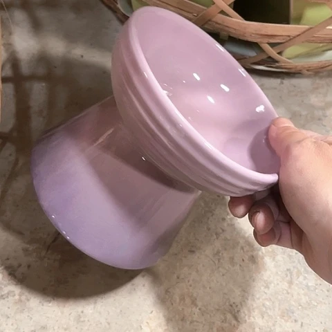 微瑕，不明火，紫色平口