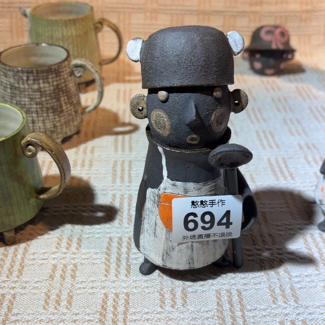 ****昕摆件陶可爱的鸭鸭鸭鸭鸭