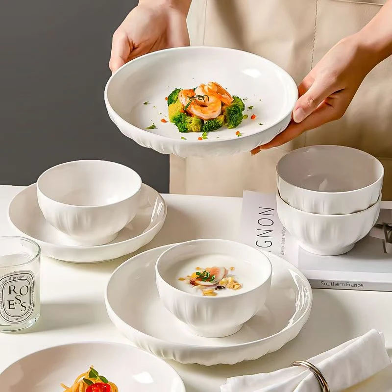 4.5新骨瓷南瓜米饭碗十只装/破损补发