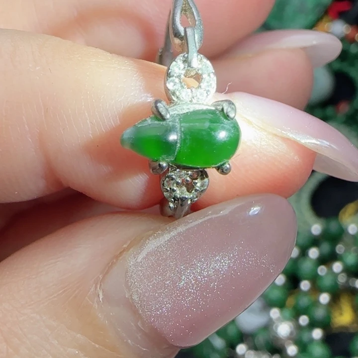 翡翠未镶嵌颈饰天然A货56