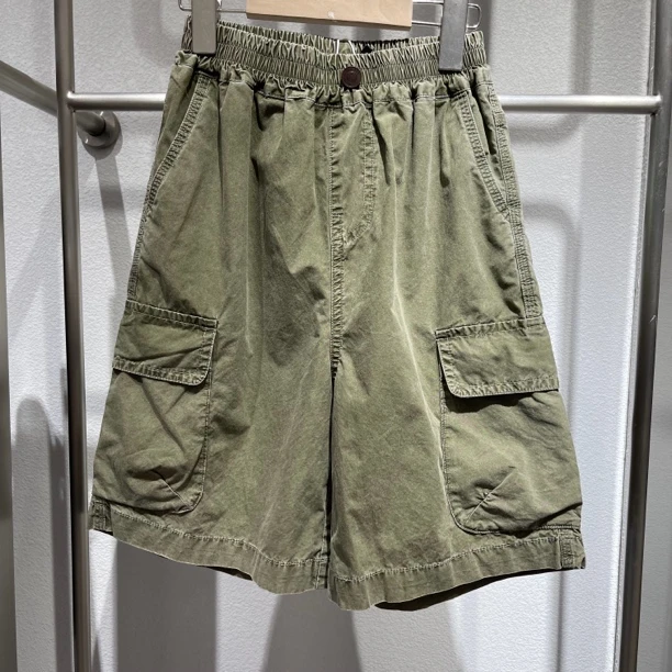 2635儿童侧口袋工装裤