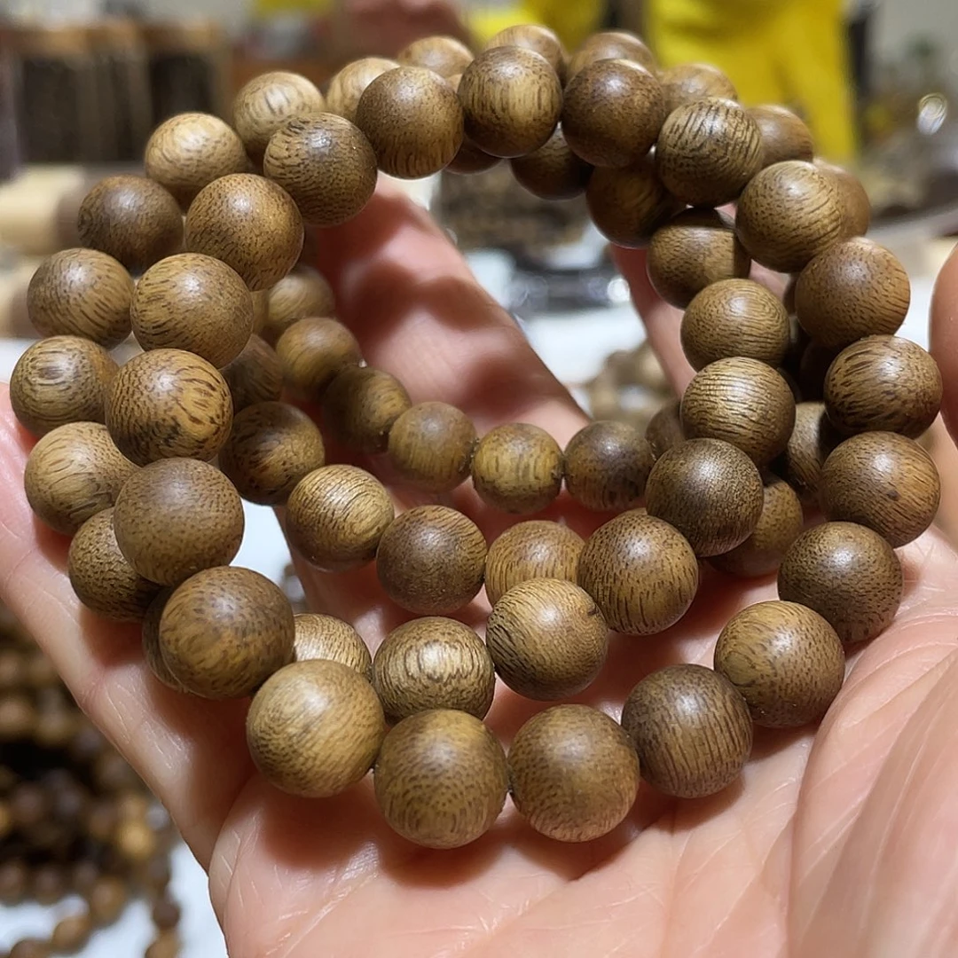 沉香手串圆珠10mm5克多样拍一