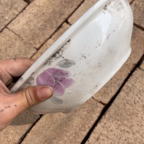 琉璃手工艺品泽*陶瓷艺术摆件口径