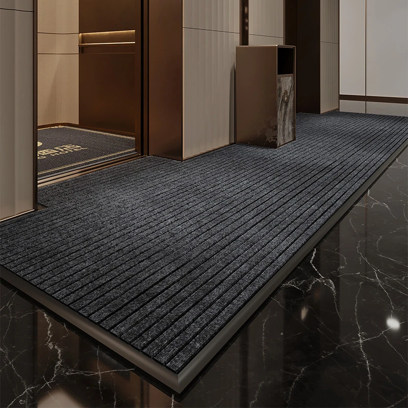 电梯入户门口地垫防滑垫电梯轿厢专用进门酒店地毯除尘耐脏厚
