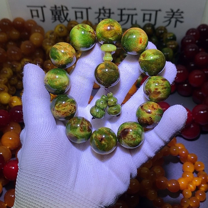 手串/手链松木（琥珀木）2.0 水墨丹青高货