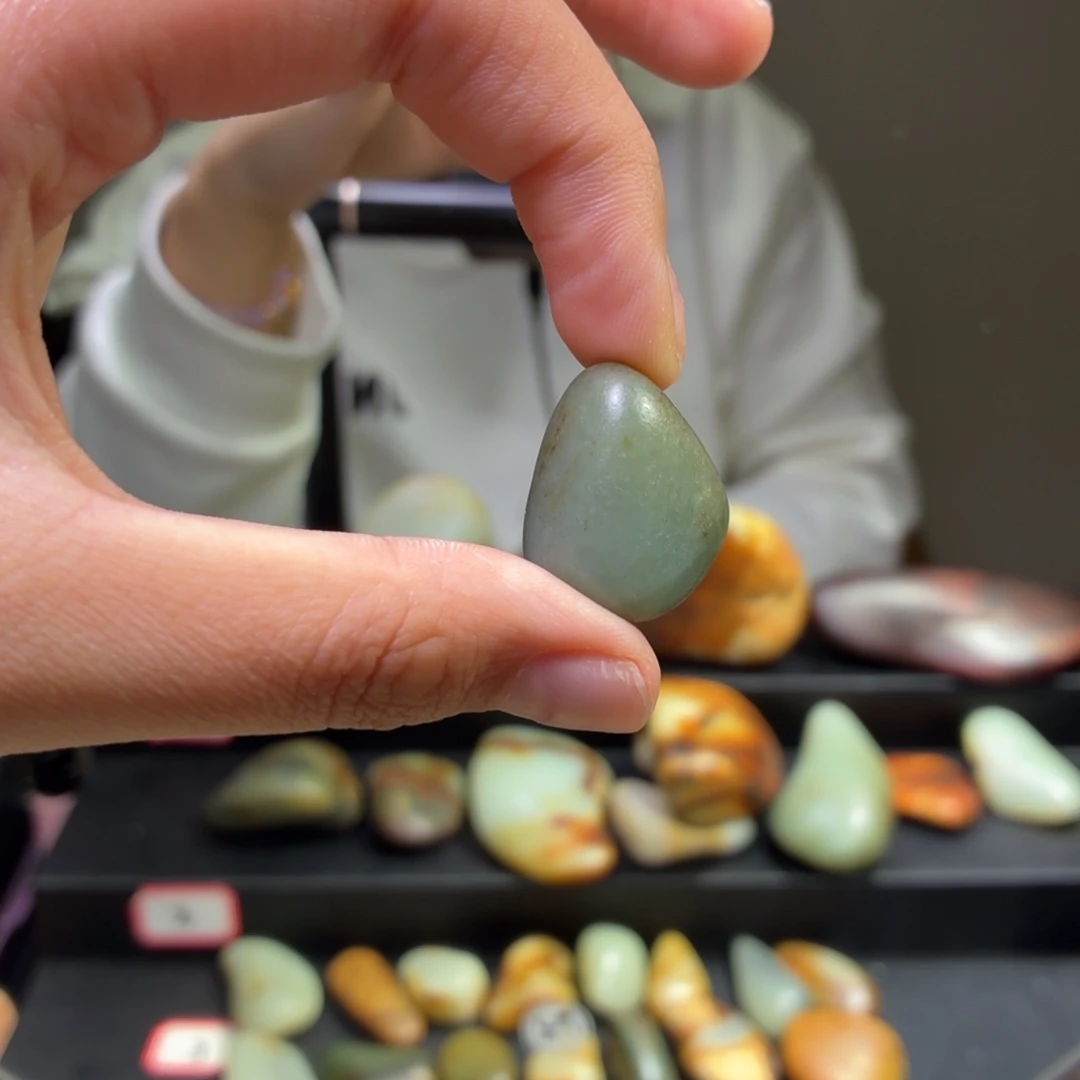 和田玉未镶嵌挂件11.7