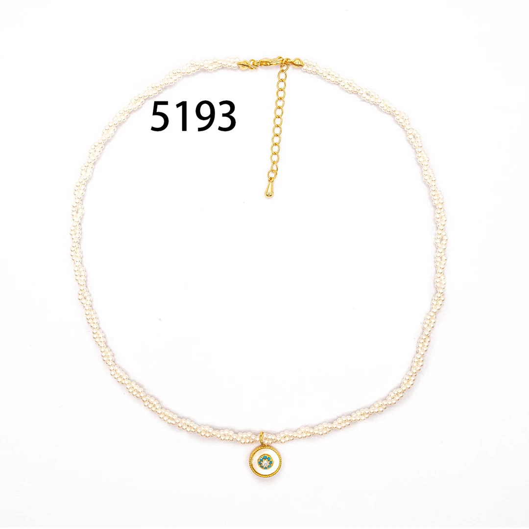 铜合金项链 时尚百搭轻奢设计师项链~5193