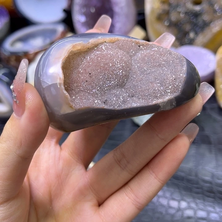 发饰水晶未镶嵌红软啵啵花盘