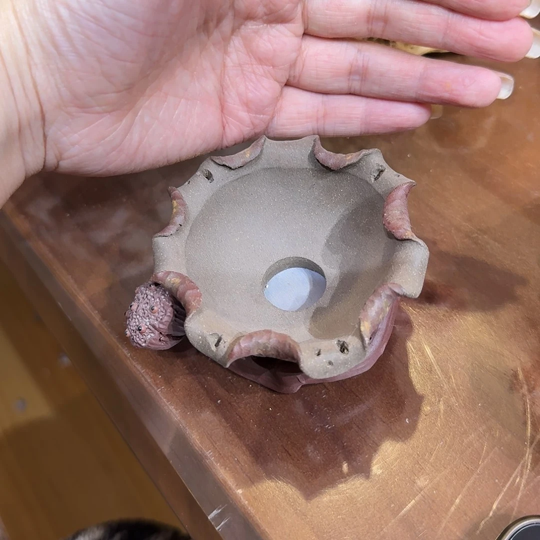 紫砂茶壶荷叶茶漏