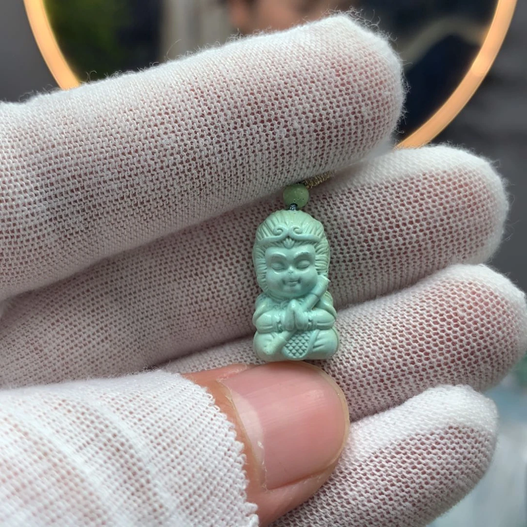 绿松石挂件未镶嵌