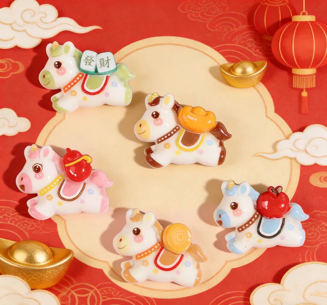 您的可爱暴富马上来啦马上有钱钥匙扣发饰车饰树脂材料